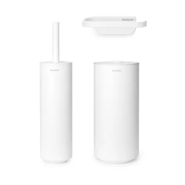 Mindset Toalettset 3 delar - Mineral Fresh White - Brabantia