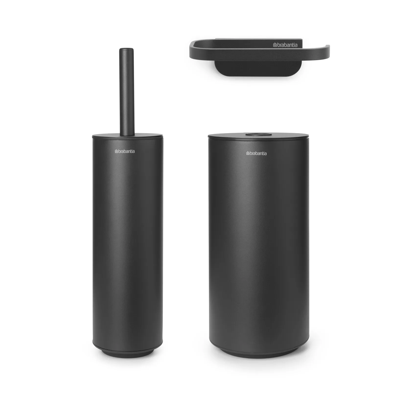 Mindset Toalettset 3 delar, Mineral Infinite Grey Brabantia