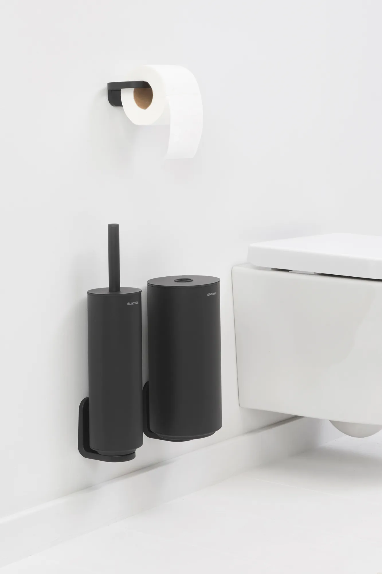 Mindset Toalettset 3 delar, Mineral Infinite Grey Brabantia