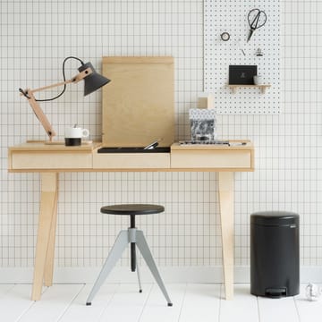 New Icon pedalhink 12 liter - matt black (svart) - Brabantia