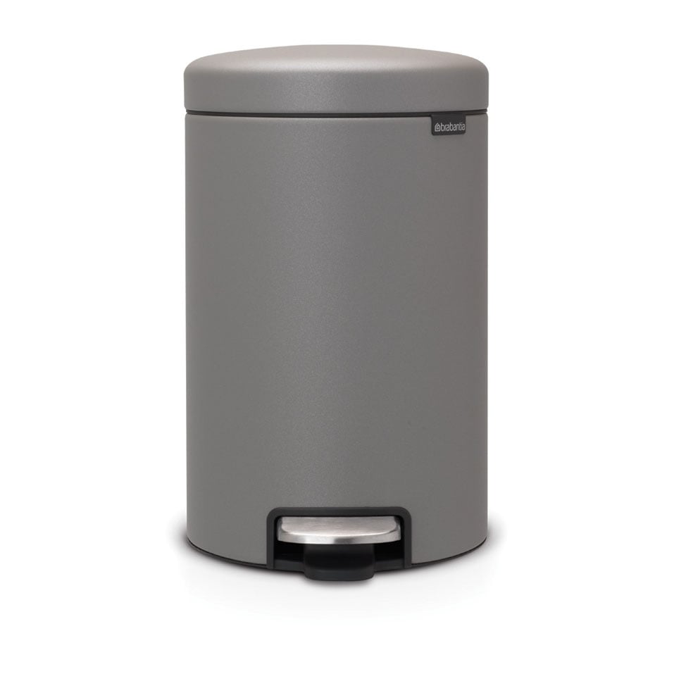 Brabantia New Icon pedalhink 12 liter Mineral concrete grey