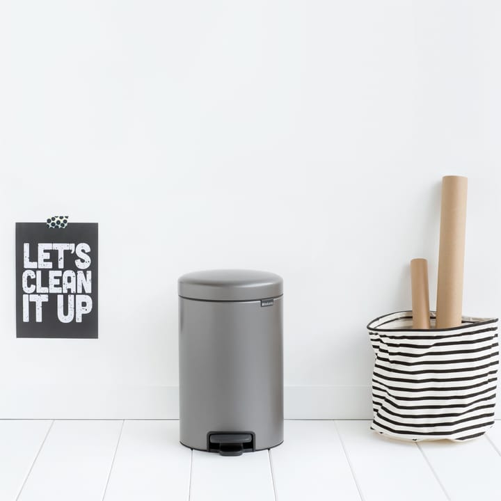 New Icon pedalhink 12 liter, platinum Brabantia