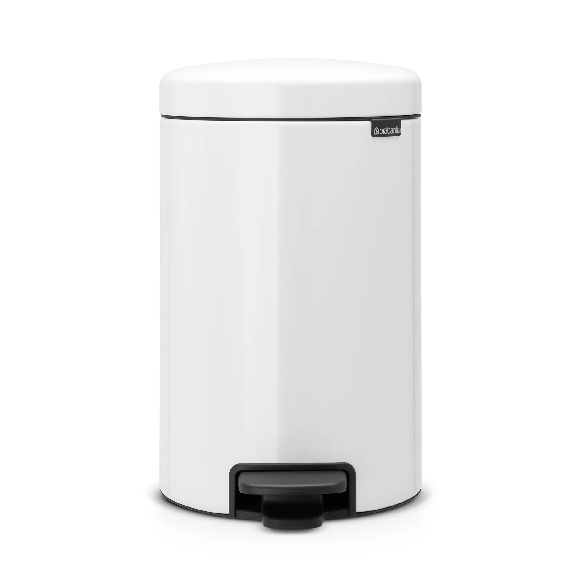 New Icon pedalhink 12 liter, white (vit) Brabantia