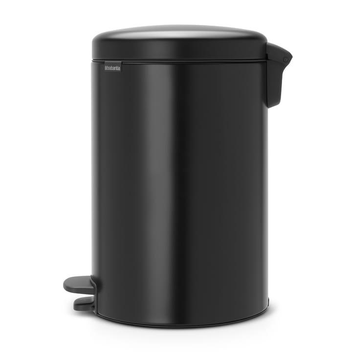 New Icon pedalhink 20 liter - matt black (svart) - Brabantia