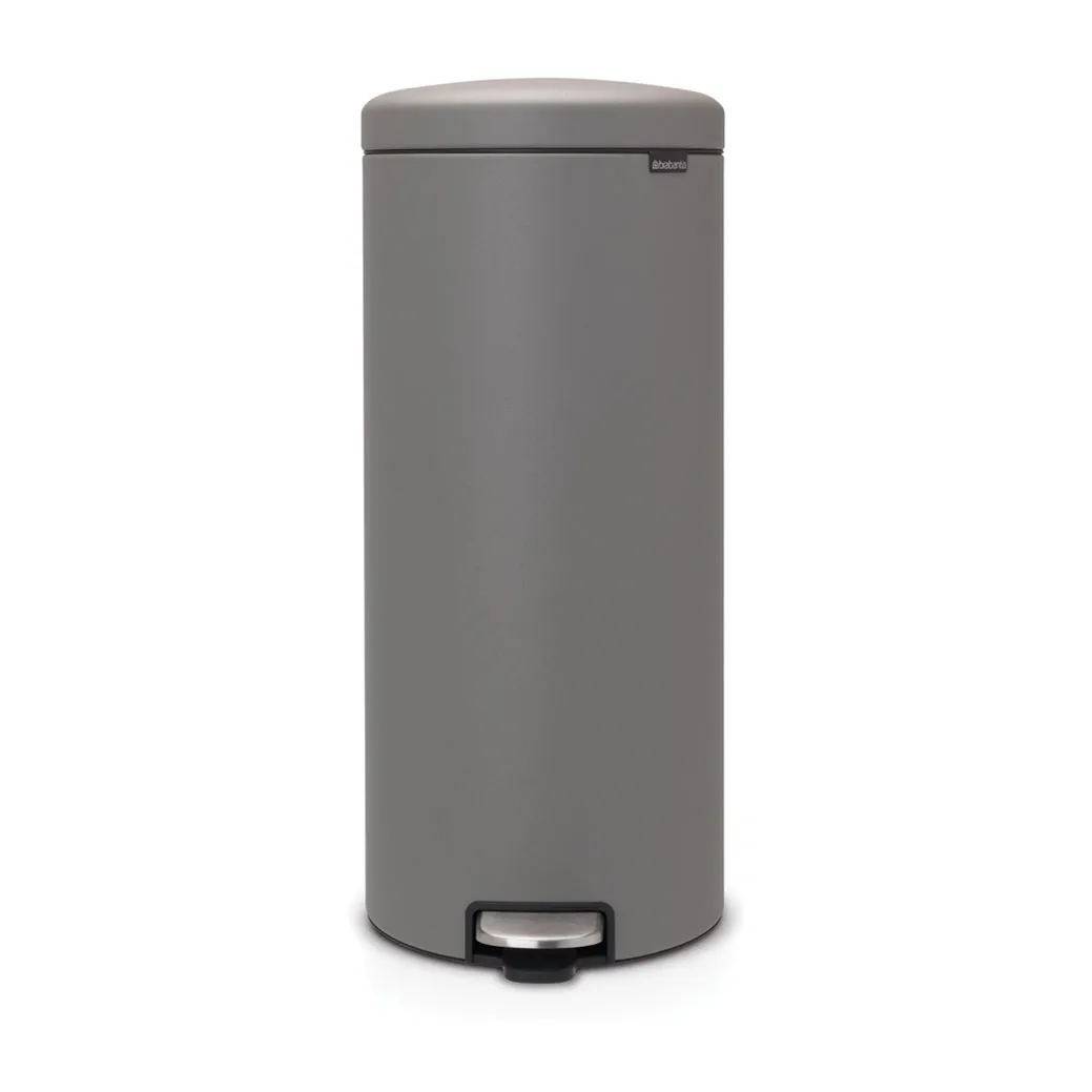 New Icon pedalhink 30 liter, Mineral concrete grey Brabantia