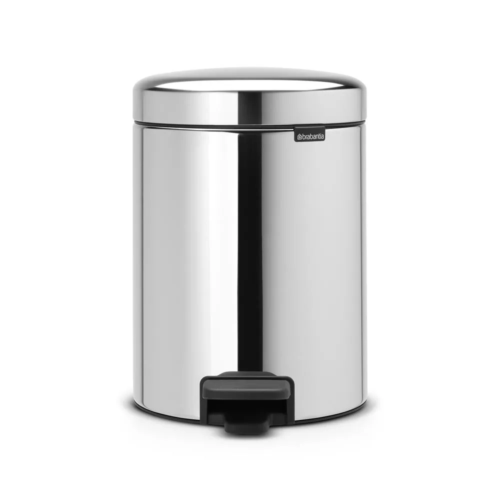 Brabantia New Icon pedalhink 5 liter brilliant steel
