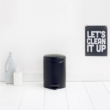 New Icon pedalhink 5 liter - matt black (svart) - Brabantia