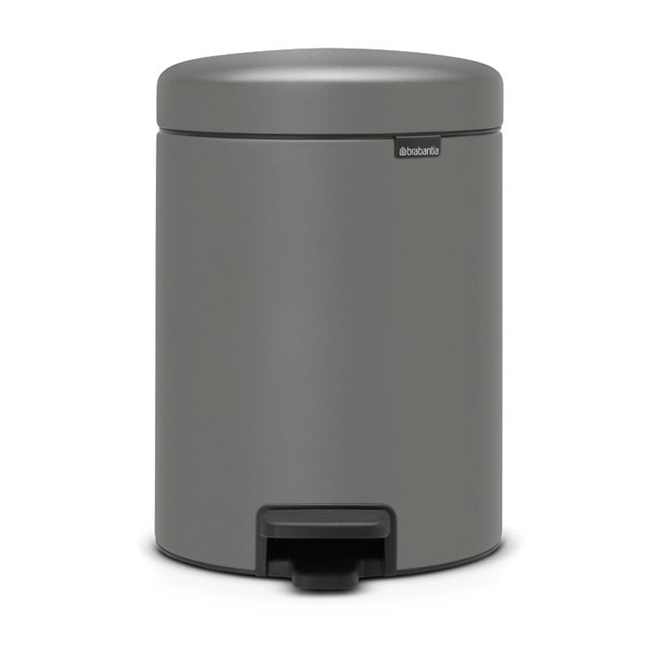 Brabantia New Icon pedalhink 5 liter Mineral concrete grey