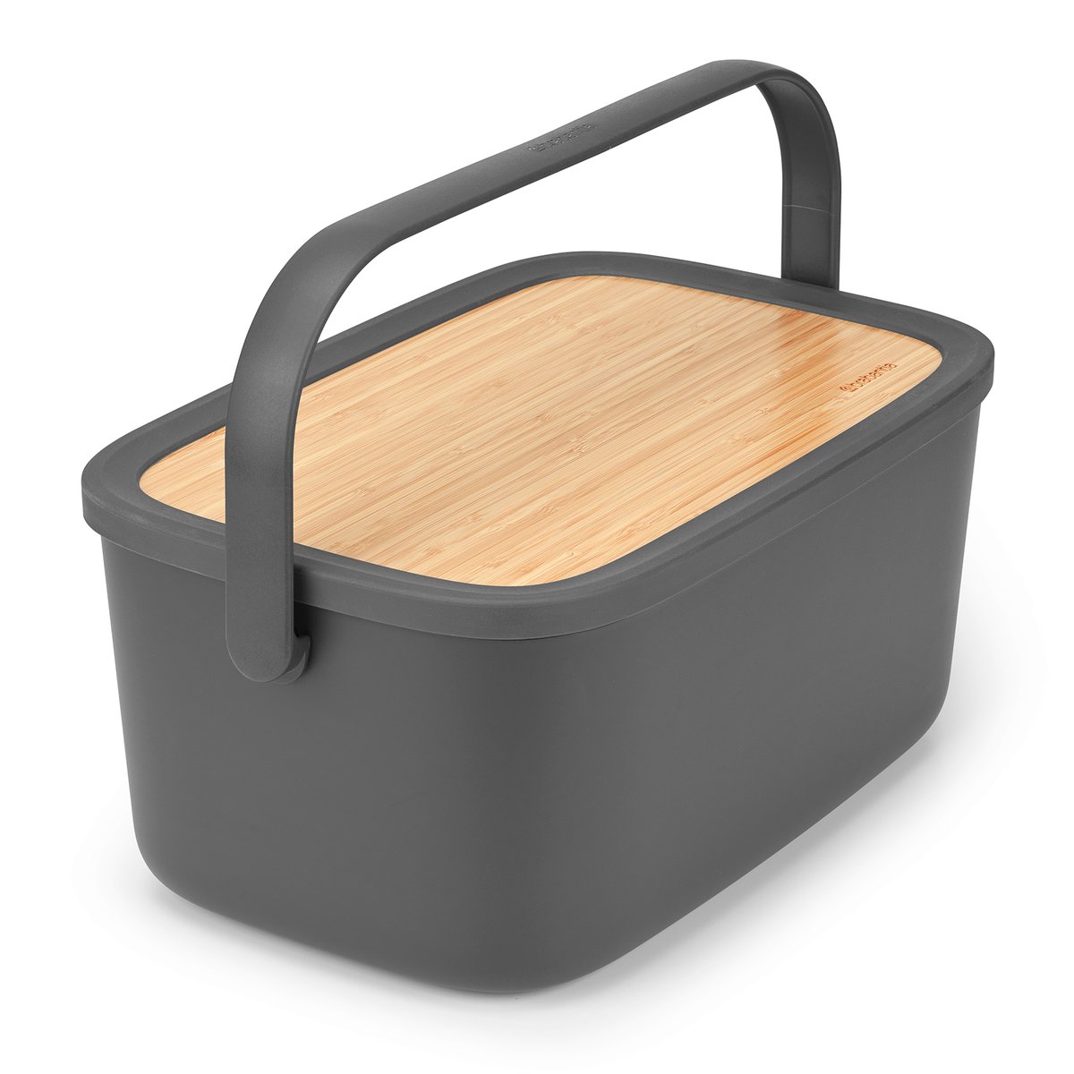 Brabantia Nic brödlåda Mörkgrå | Skandinavisk Design | Brödlådor | Grå
