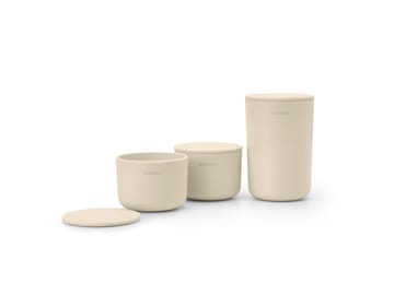 ReNew förvaringsburkar 3-pack - Soft Beige - Brabantia