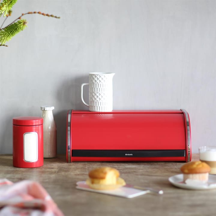 Roll Top brödlåda large, passion red (röd) Brabantia