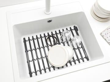 Sinkside diskmatta 30x30 cm - Mörkgrå - Brabantia