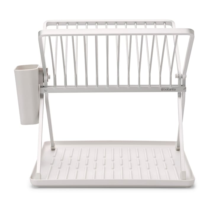Sinkside hopfällbart diskställ 37 cm, Ljusgrå Brabantia