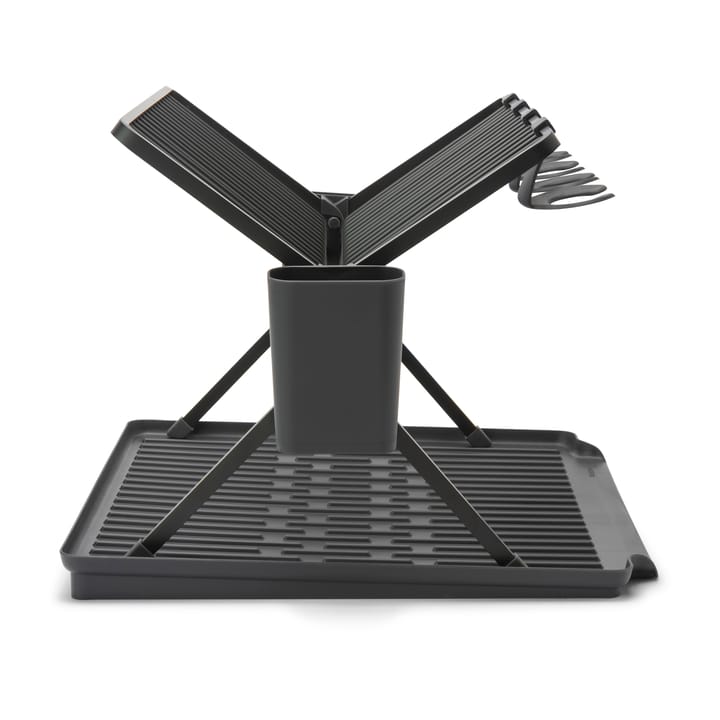 Sinkside hopfällbart diskställ 51 cm, Mörkgrå Brabantia