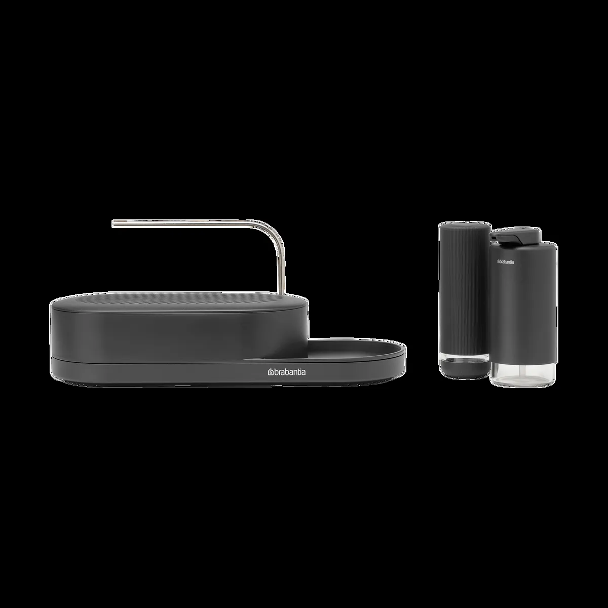 Brabantia SinkStyle diskbänksorganiserare set 3 delar Mineral Infinite Grey