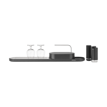 SinkStyle diskbänksorganiserare set 4 delar - Mineral Infinite Grey - Brabantia