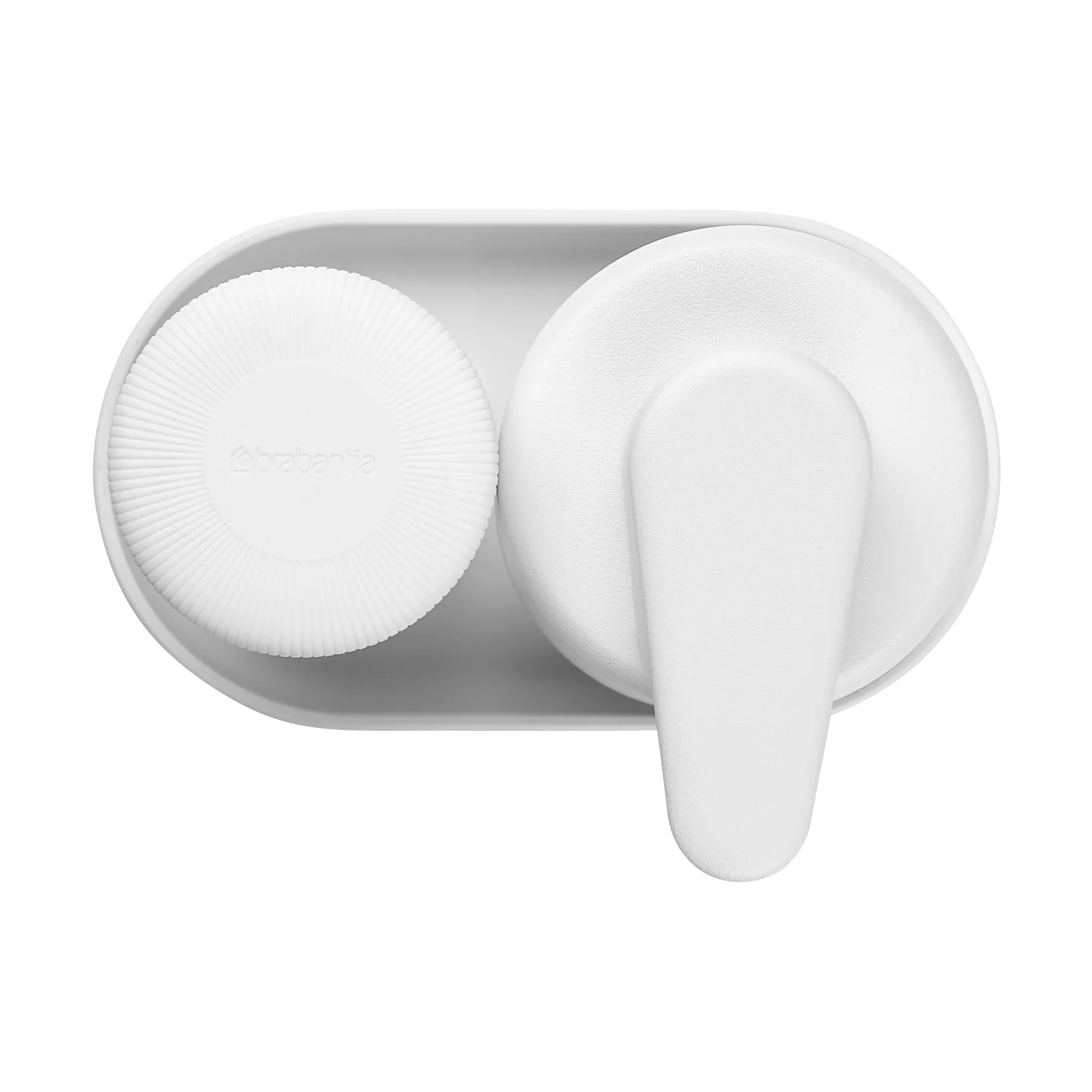 SinkStyle tvålpump/diskmedelsdispenser set, Mineral Fresh White Brabantia
