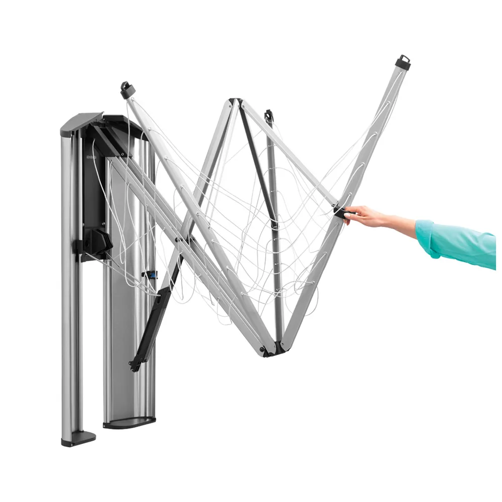 Skyddsbox/kåpa till WallFix torkvinda, Mattbortstat stål Brabantia