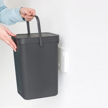 Sort & Go avfallshink 12 liter - grå - Brabantia