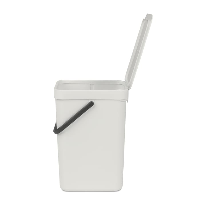 Sort & Go avfallshink 12 liter, Ljusgrå Brabantia