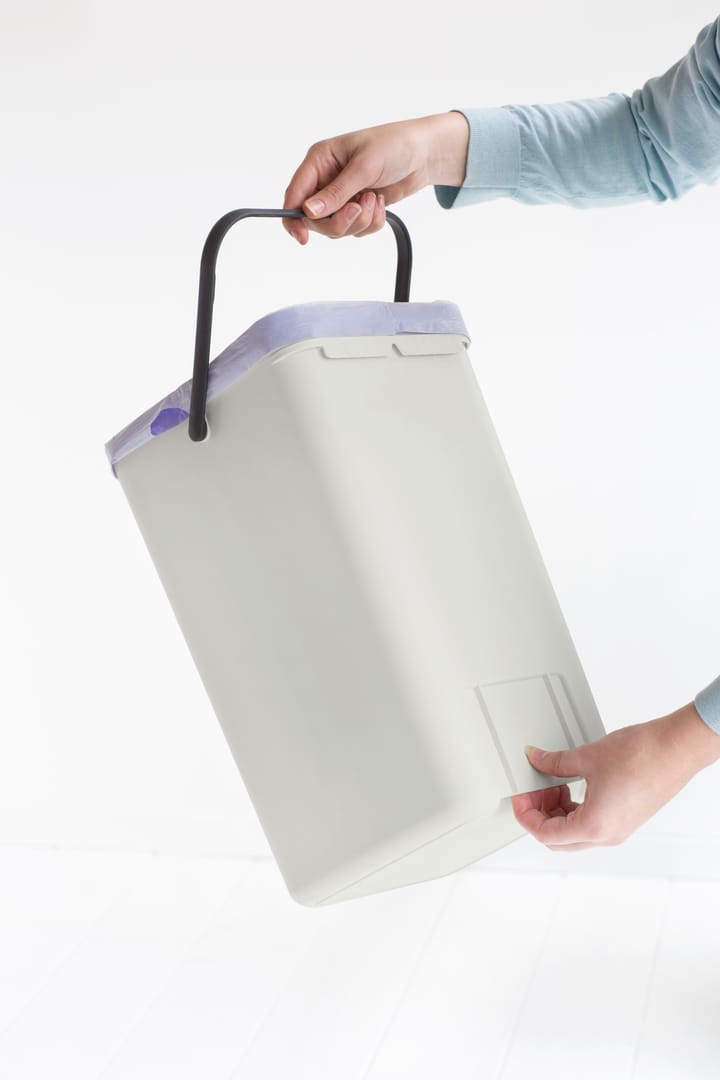 Sort & Go avfallshink 12 liter, Ljusgrå Brabantia