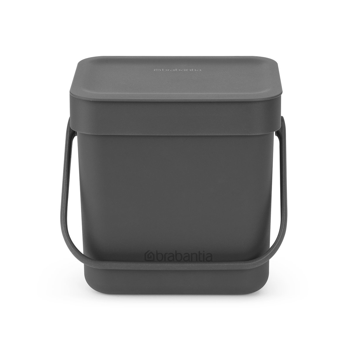 Brabantia Sort & Go avfallshink 3 L Grå | Skandinavisk Design | Sorteringskärl | Grå