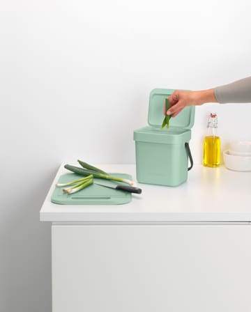 Sort & Go avfallshink 3 L - Jade green - Brabantia