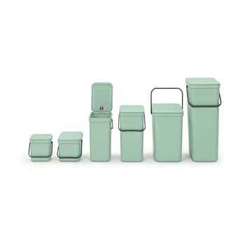 Sort & Go avfallshink 3 L - Jade green - Brabantia