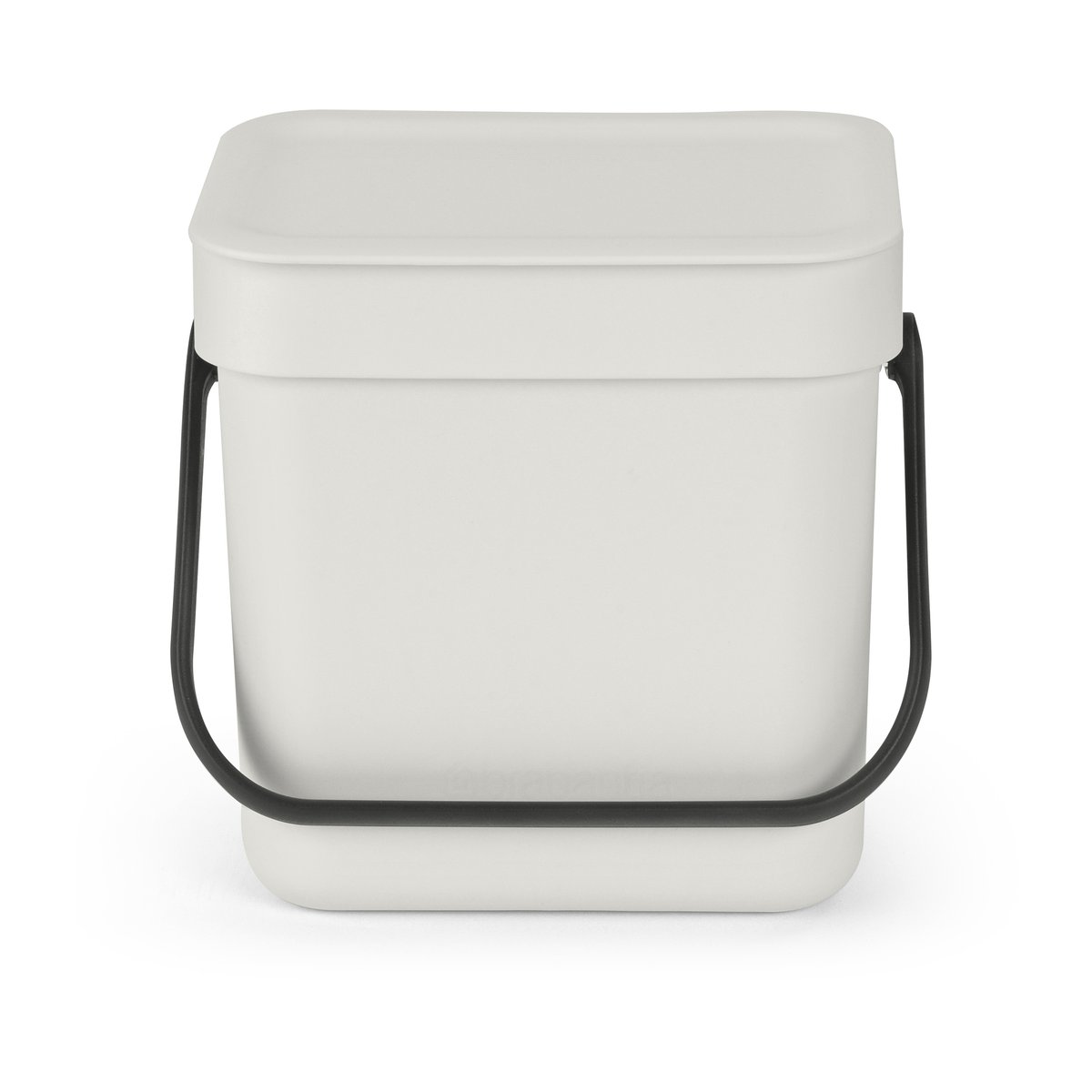 Brabantia Sort & Go avfallshink 3 L Ljusgrå | Skandinavisk Design | Sorteringskärl | Grå