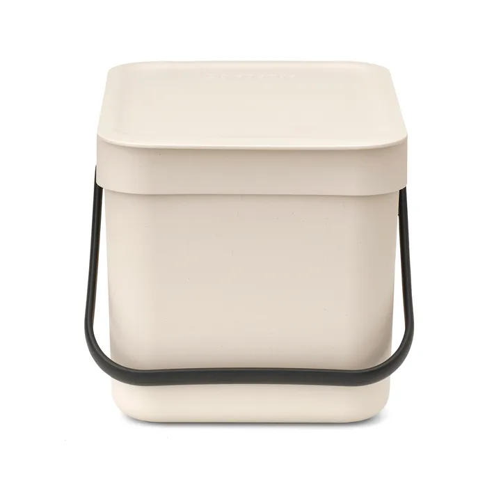 Sort & Go avfallshink 6 liter - Soft Beige - Brabantia