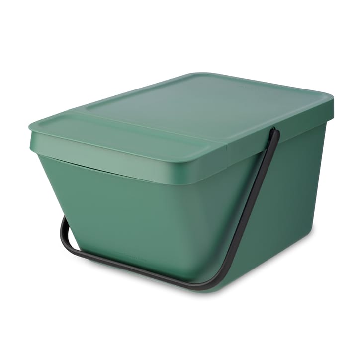 Sort & Go Stapelbar avfallshink 20 L - Fir Green - Brabantia