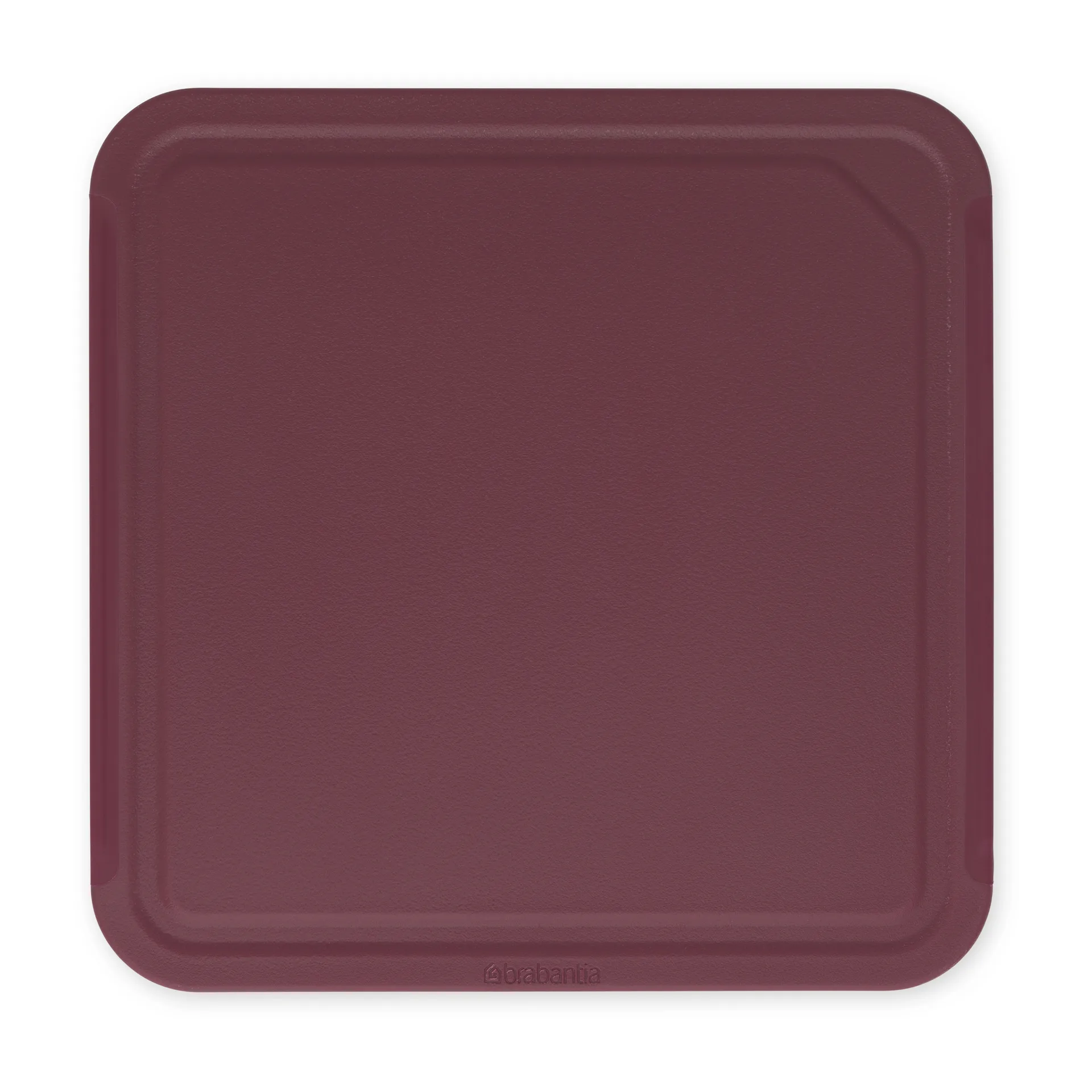 TASTY+ skärbräda medium 25x25 cm, Aubergine red Brabantia