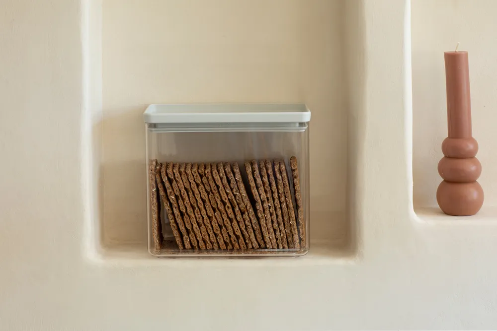 TASTY+ stapelbar burk 3,5 liter, Ljusgrå Brabantia