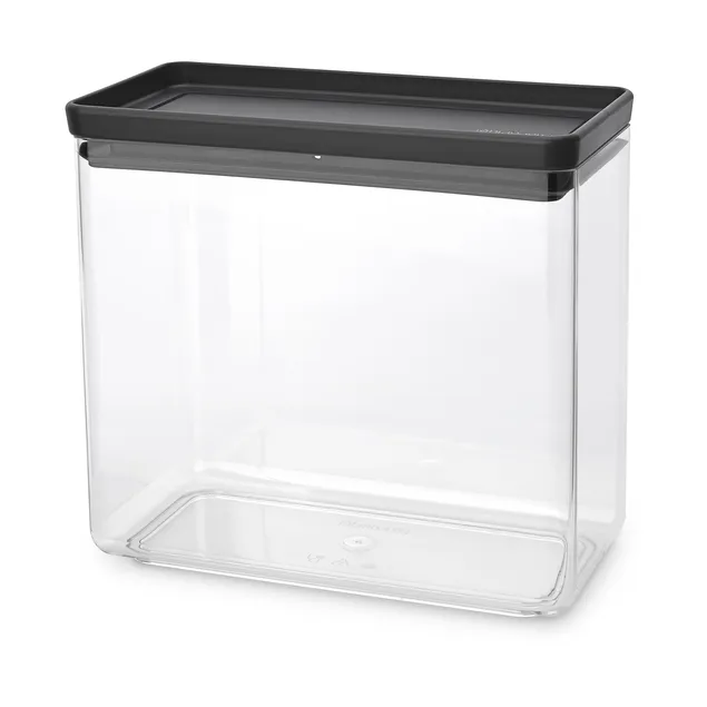 TASTY+ stapelbar burk 3,5 liter, Mörkgrå Brabantia