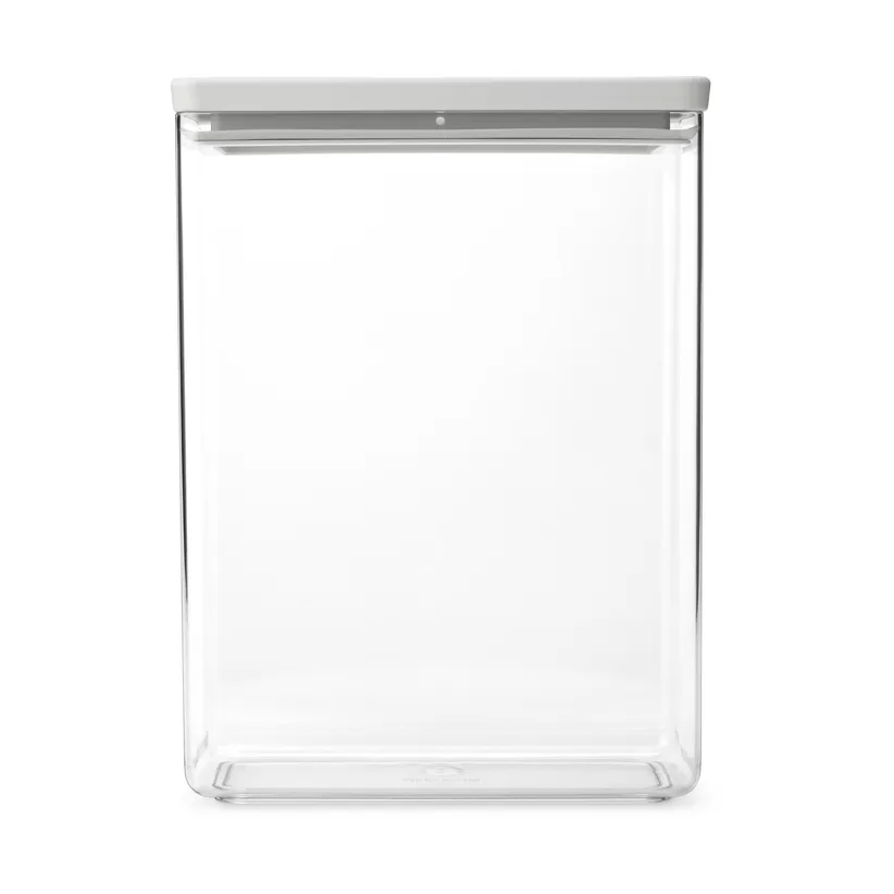 Brabantia TASTY+ stapelbar burk 5,4 liter Ljusgrå