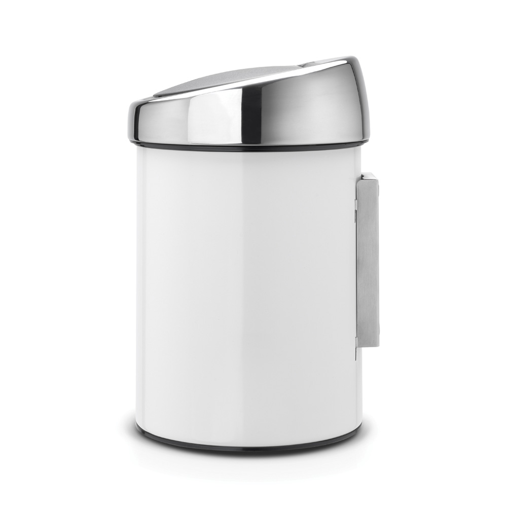 Brabantia Touch Bin (för vägg) plastinnerhink 3 L Vit