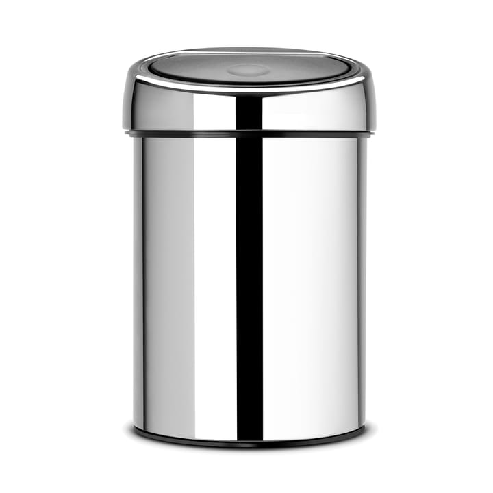 Touch Bin soptunna 3 liter vägghängd - brilliant steel - Brabantia