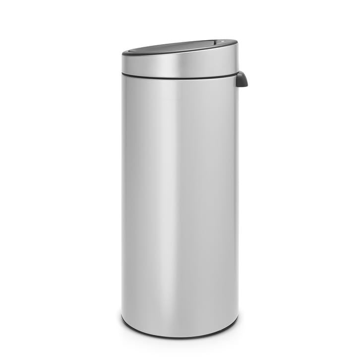 Touch Bin soptunna 30 liter - metallic grey (silver) - Brabantia