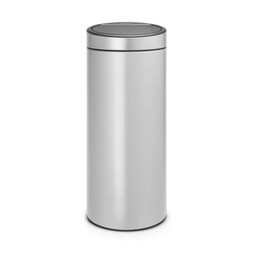 Touch Bin soptunna 30 liter - metallic grey (silver) - Brabantia