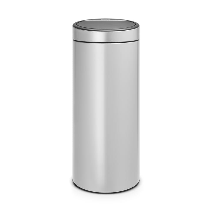 Touch Bin soptunna 30 liter, metallic grey (silver) Brabantia