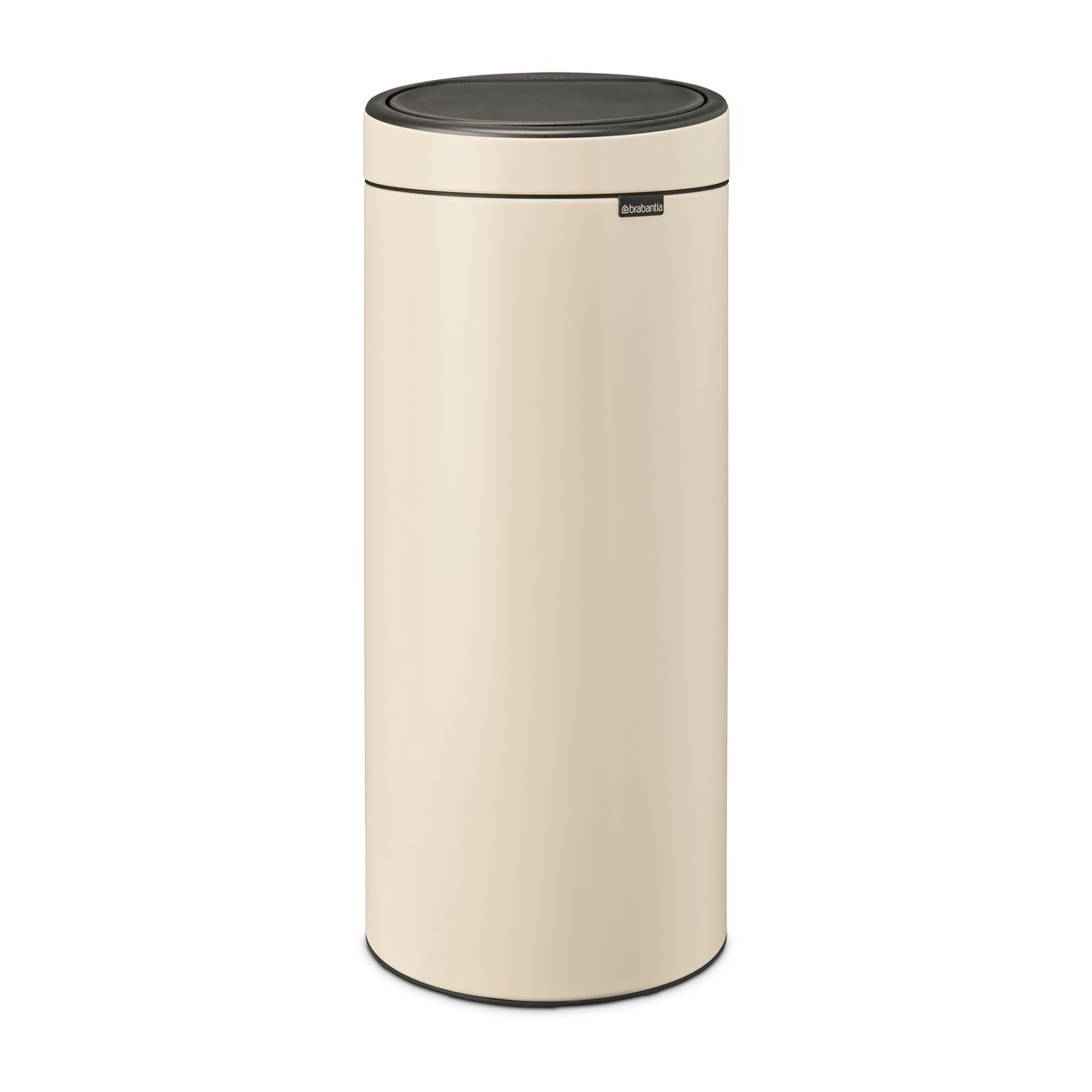 Brabantia Touch Bin soptunna 30 liter Soft beige | Skandinavisk Design | Pedalhinkar | Beige