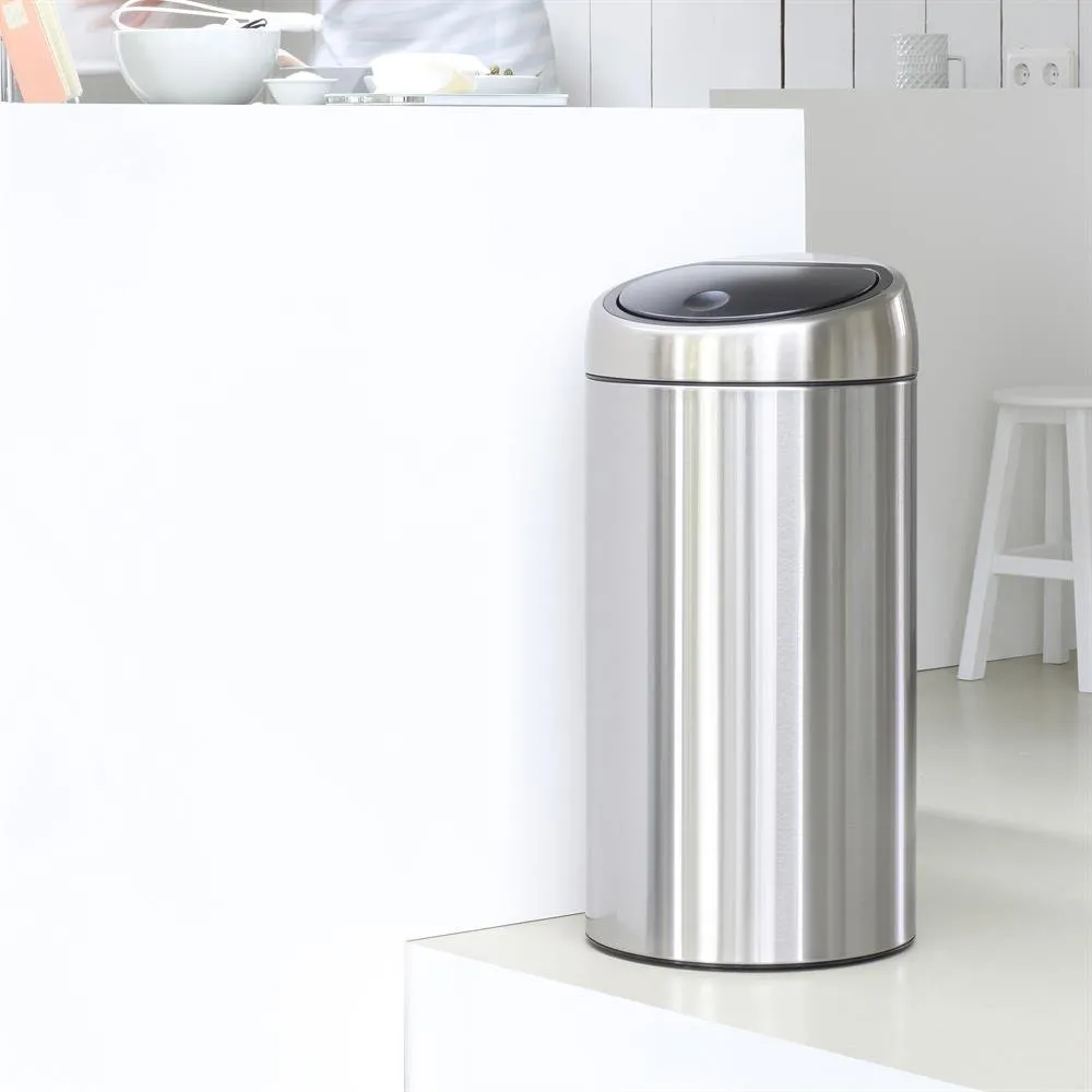 Touch Bin soptunna 45 liter, matt steel (silver) Brabantia