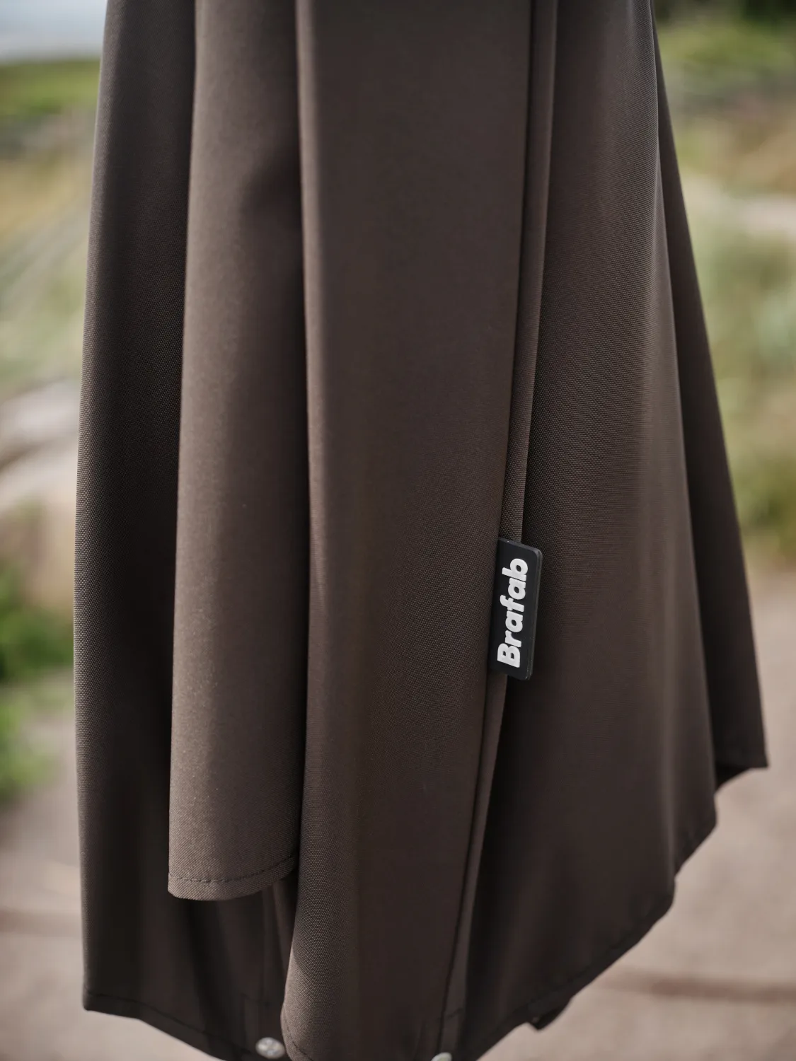 Abriola parasoll, Charcoal black, Ø270 cm Brafab