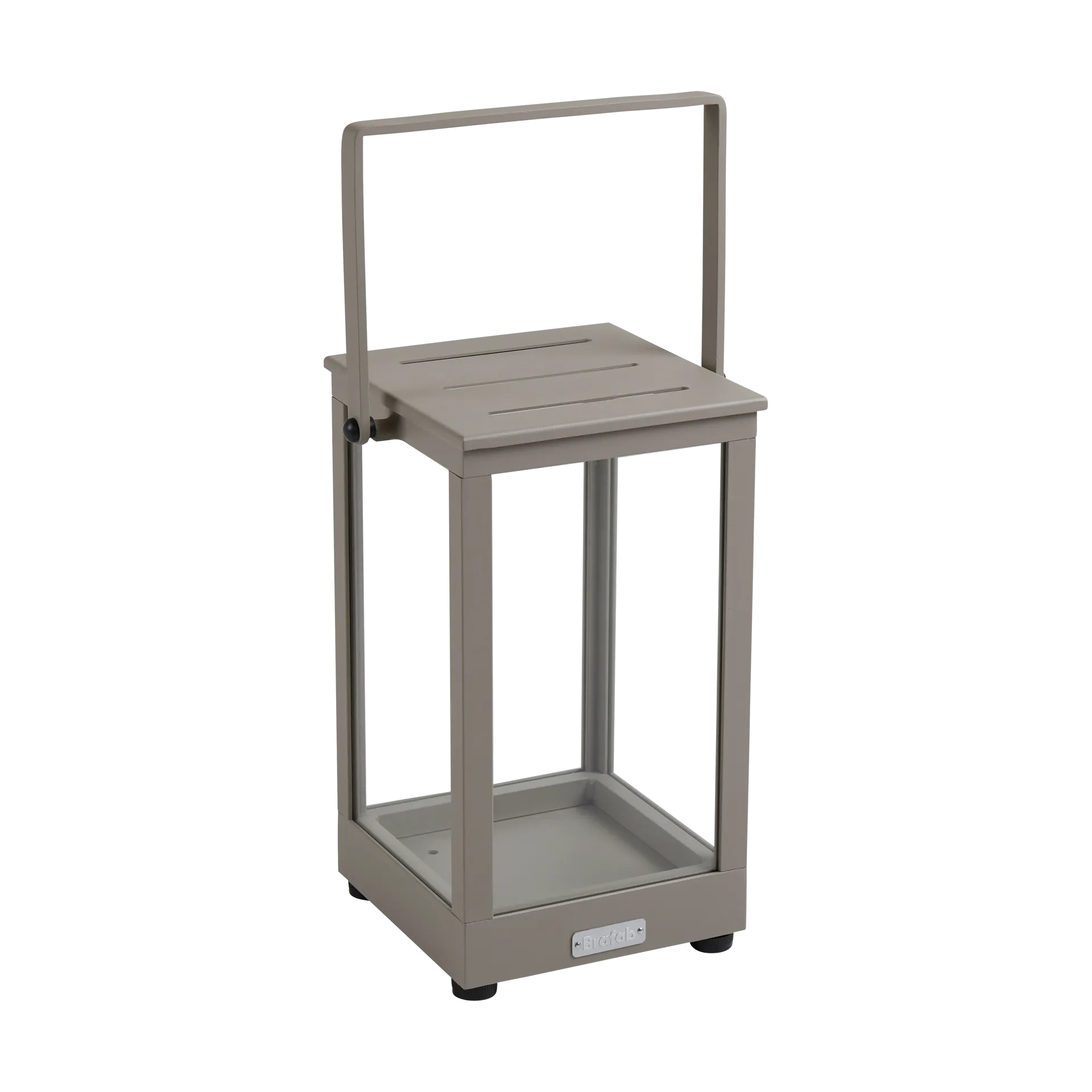 Belfort ljuslykta, Khaki H37 cm Brafab