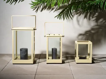 Belfort ljuslykta - Lemon, 28 cm - Brafab