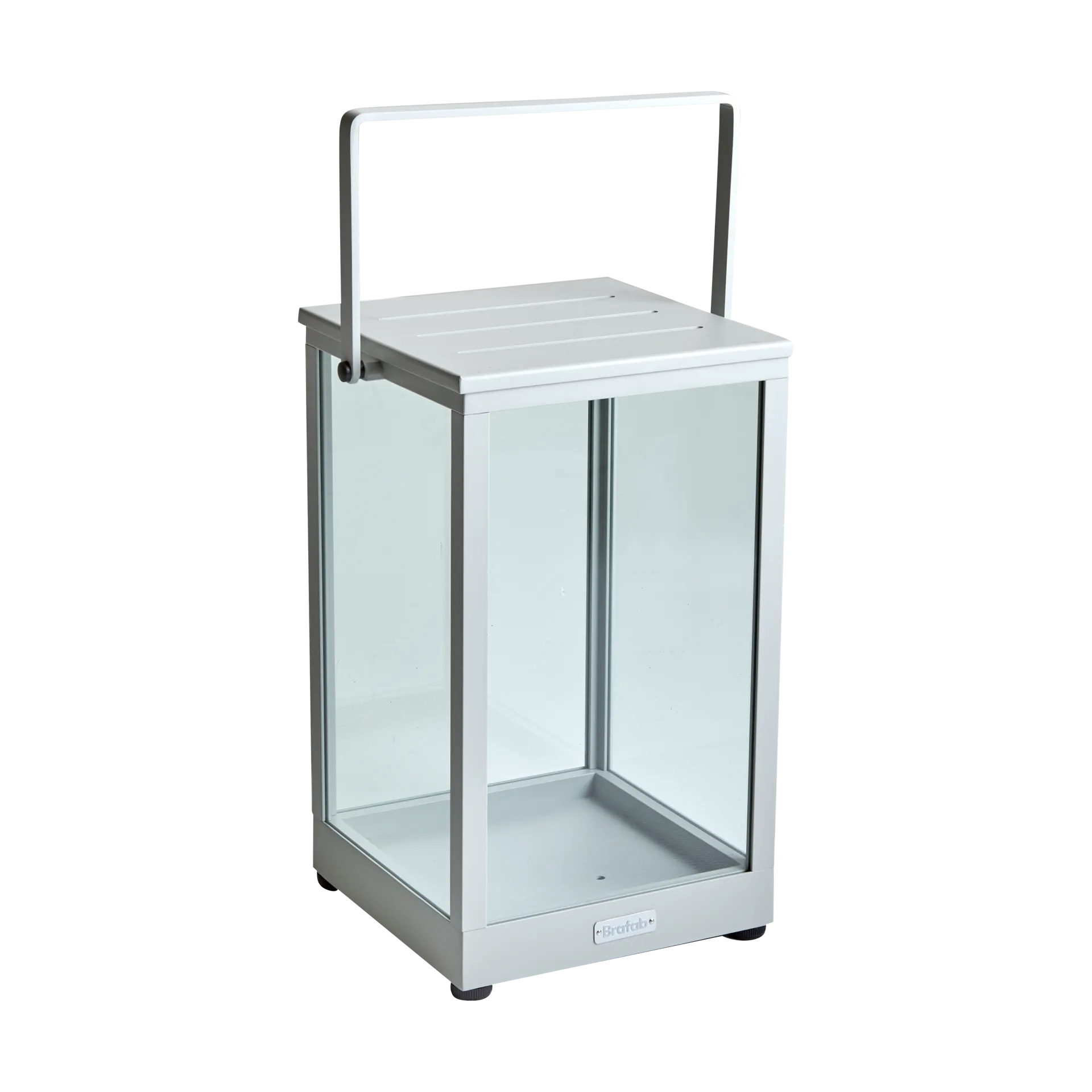 Belfort ljuslykta, Light grey H43 cm Brafab