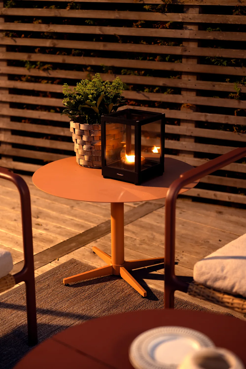 Belfort ljuslykta, Svart, 28 cm Brafab