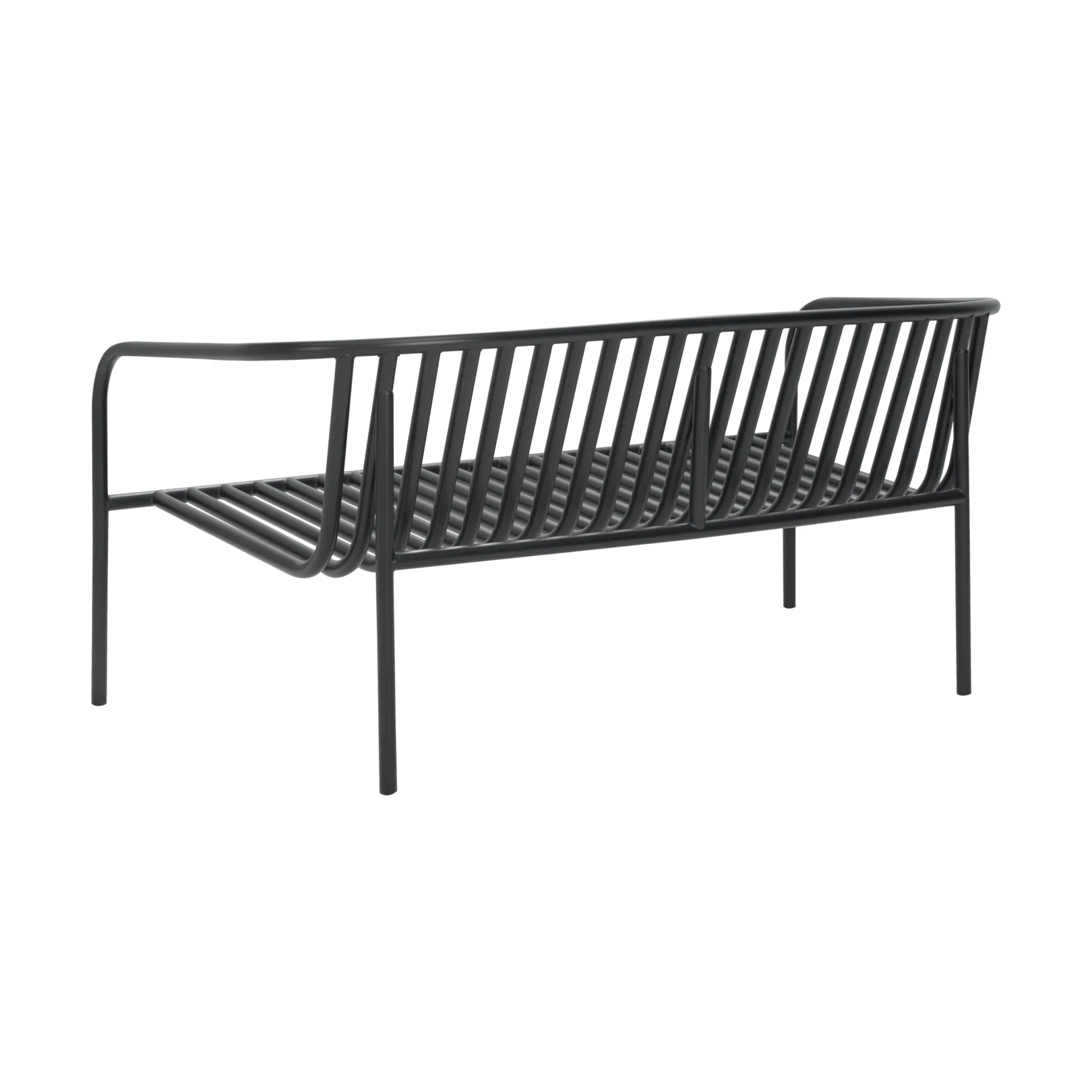 Bendt soffa, Svart-teddy ant, 2-sits Brafab