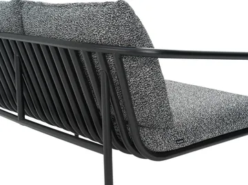 Bendt soffa - Svart-teddy ant, 2-sits - Brafab