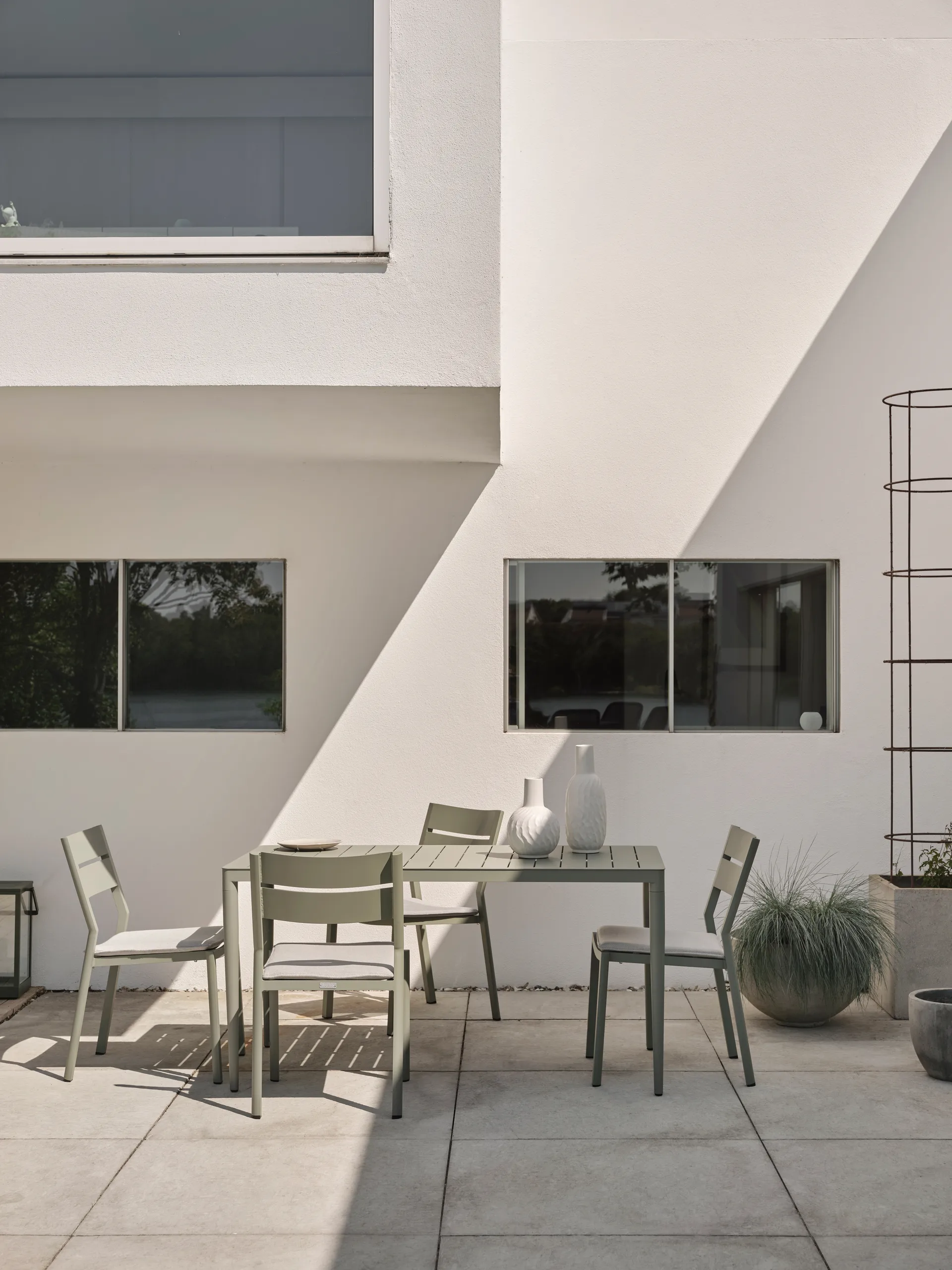 Bigby matbord, Dusty green 144 cm Brafab